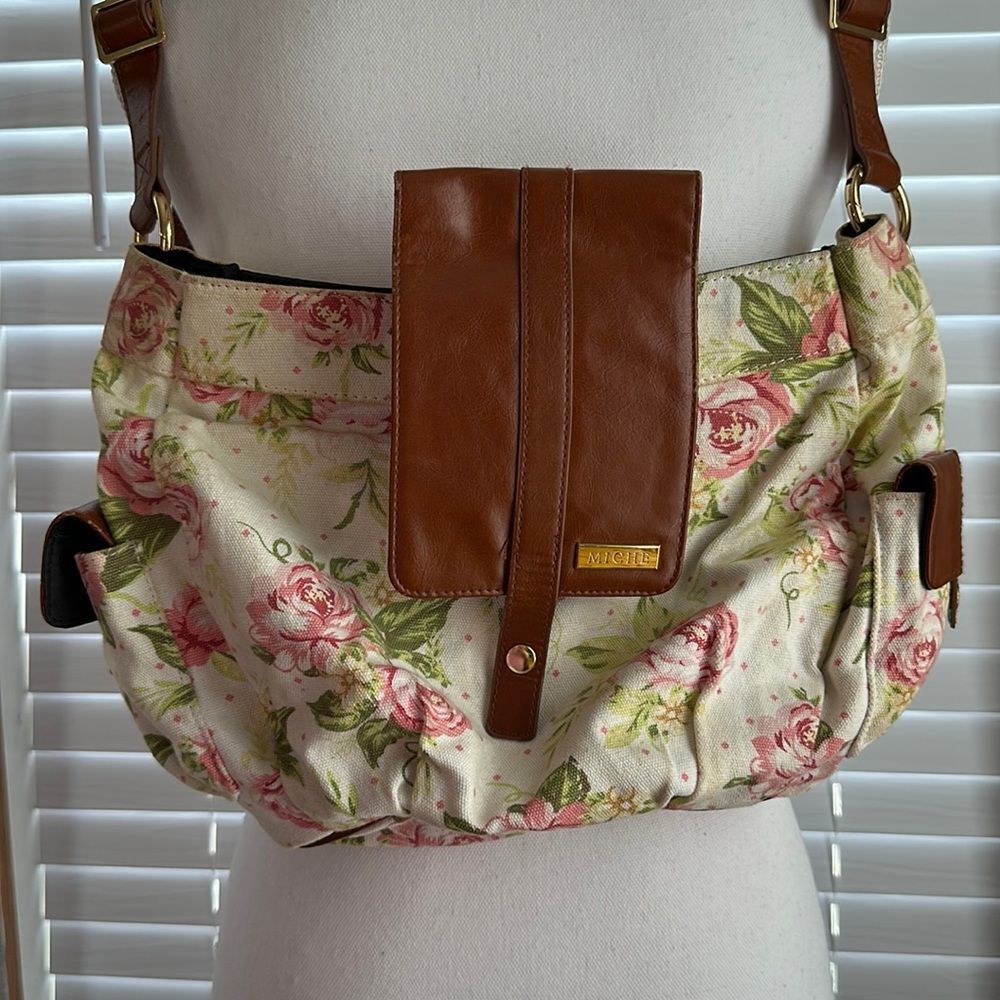 👜 Miche | Floral Mini Backpack